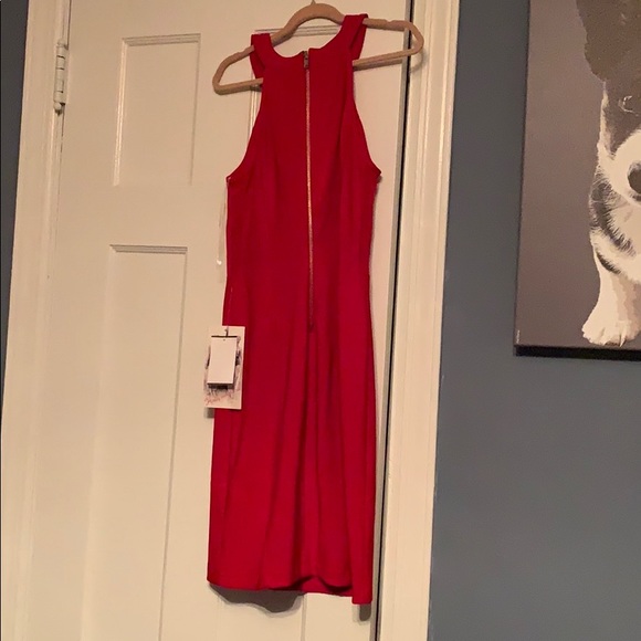 Red bodycon dress - Picture 4 of 5
